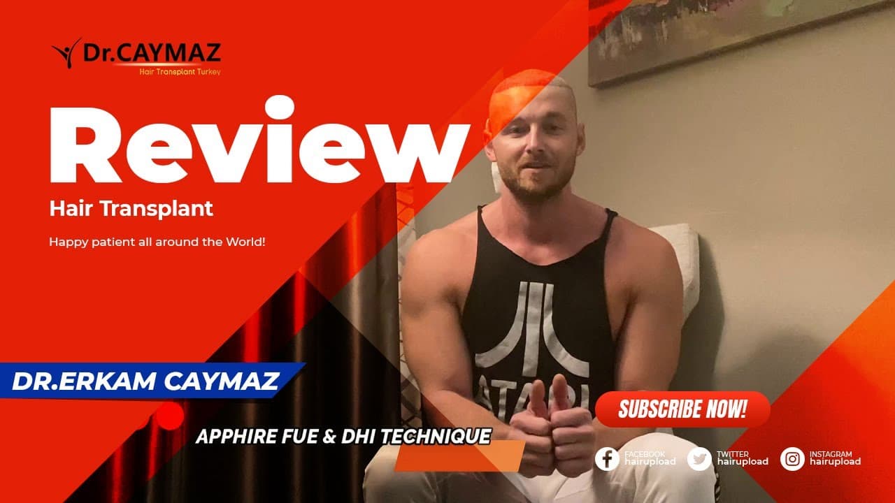 Mr.Michael from USA - 3200 Graft | Hair Transplant in Turkey Istanbul | DHI - Dr.Erkam Caymaz