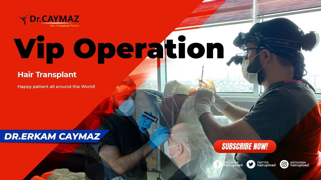 Hair Transplant Turkey / Istanbul Dr Erkam CAYMAZ