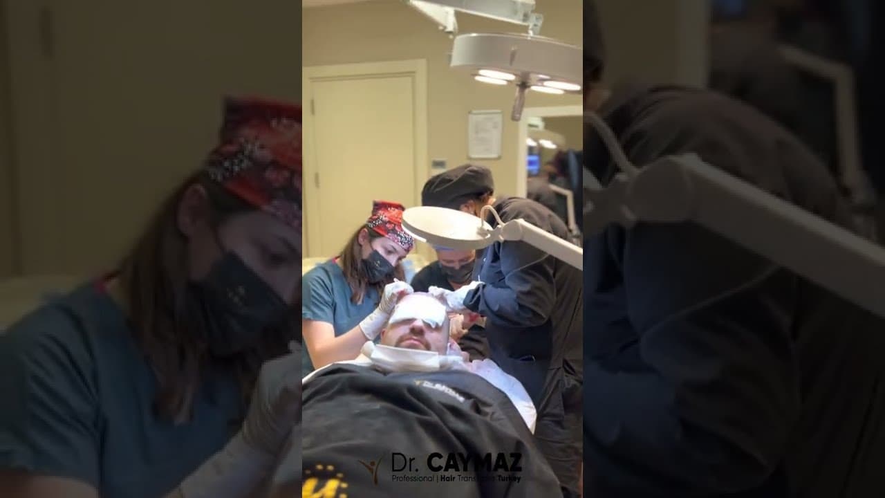 Hair Transplantation Team Work